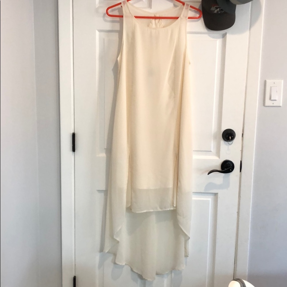 2 for $20 BCBG NWT cream dress sz med